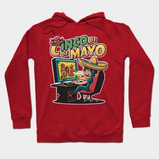 Gamer cinco de mayo Hoodie